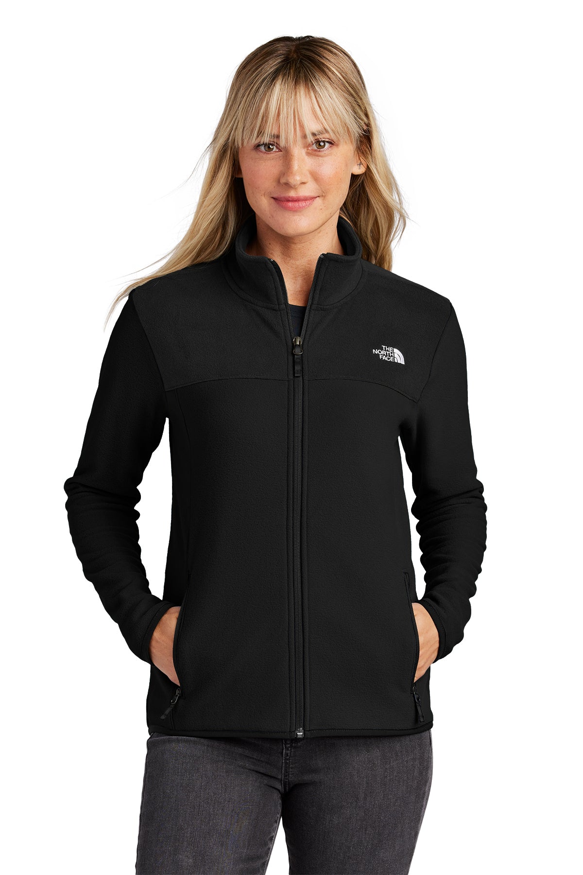 VA NF0A7V4K The North Face® Ladies Glacier Full-Zip Fleece Jacket