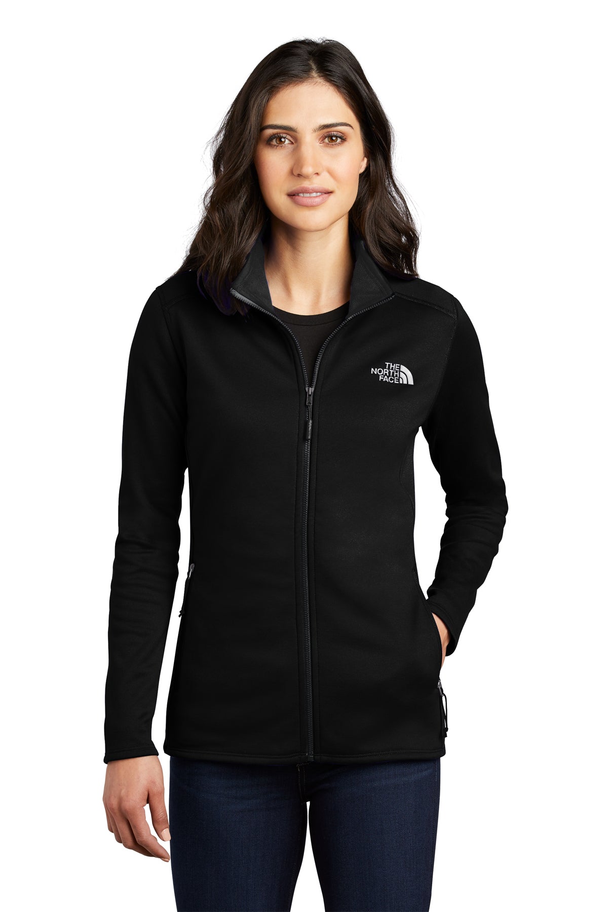 MEDSTAR NF0A7V62  The North Face ® Ladies Skyline Full-Zip Fleece Jacket