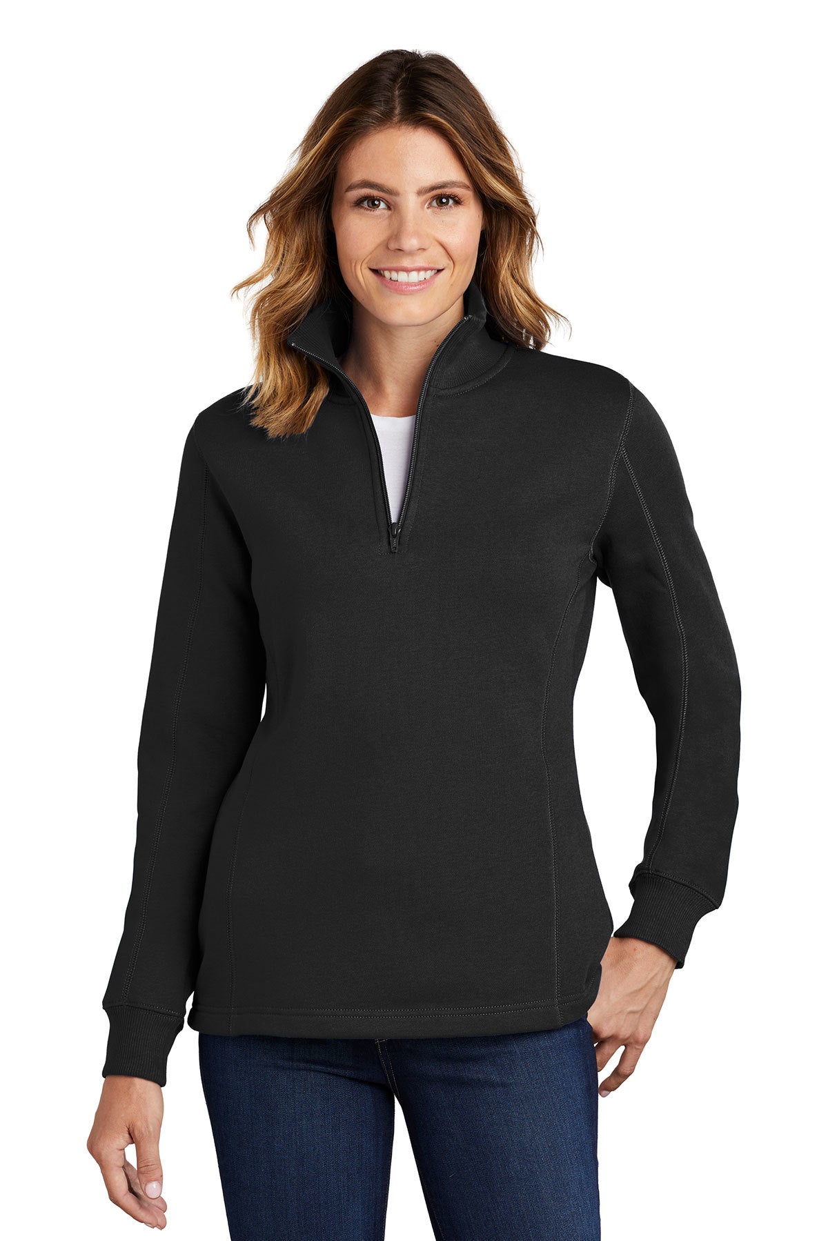 VA LST253 Sport-Tek® Ladies 1/4-Zip Sweatshirt