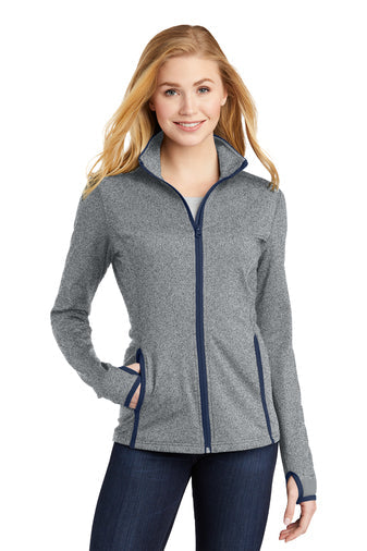 MEDSTAR LST 853 Sport-Tek® Ladies Sport-Wick® Stretch Contrast Full-Zip Jacket