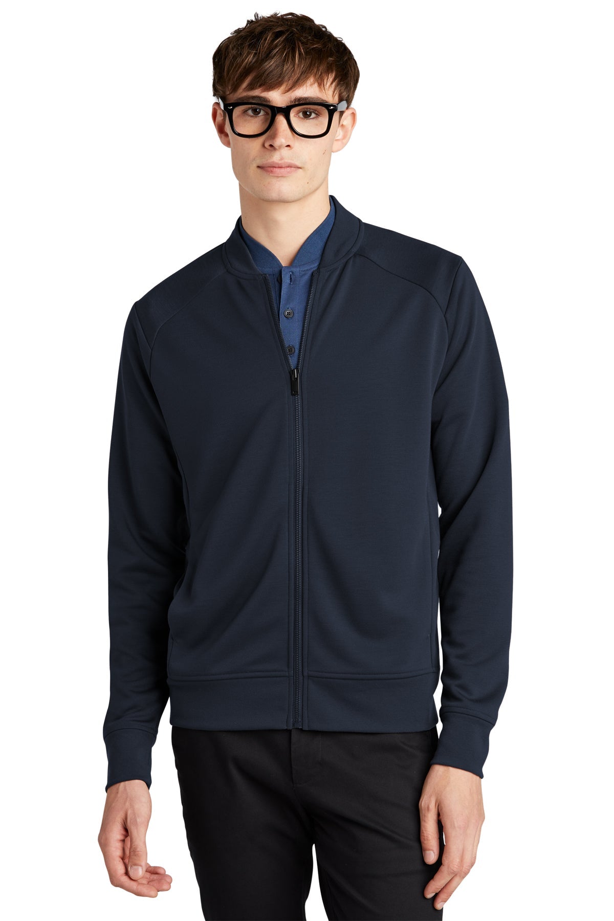 JH MM3000 Mercer+Mettle™ Double-Knit Bomber