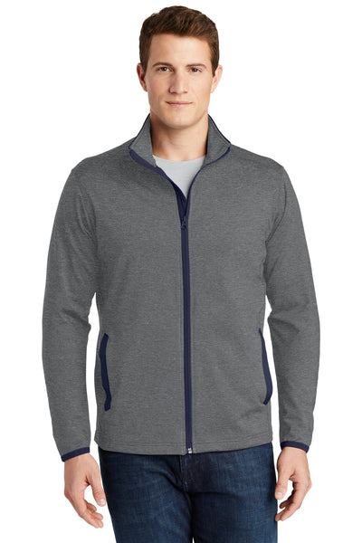 Wilford ST853 Sport-Tek® Sport-Wick® Stretch Contrast Full-Zip Jacket