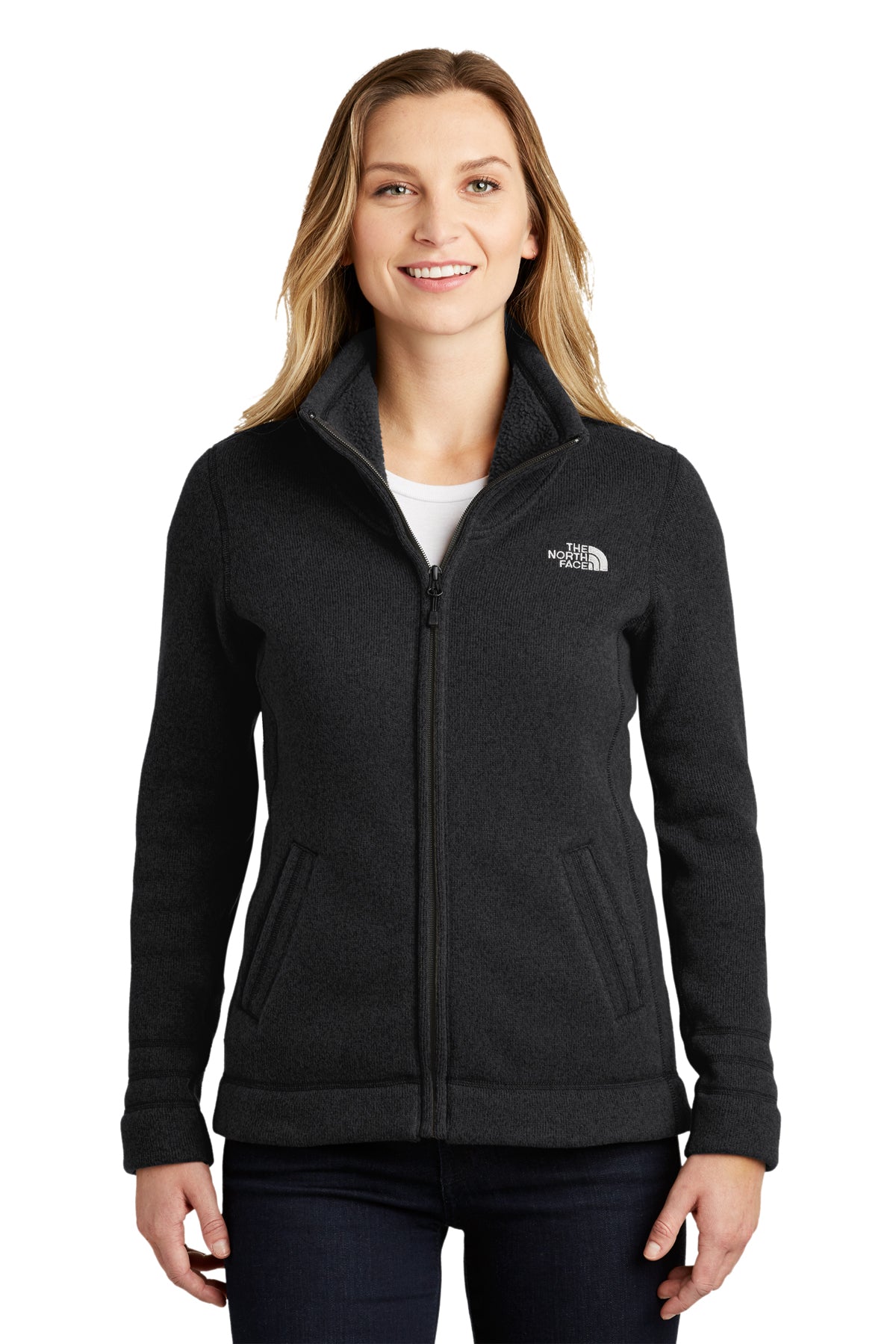 #NF0A3LH8 The North Face® Ladies Sweater Fleece Jacket – wtembroidery.com