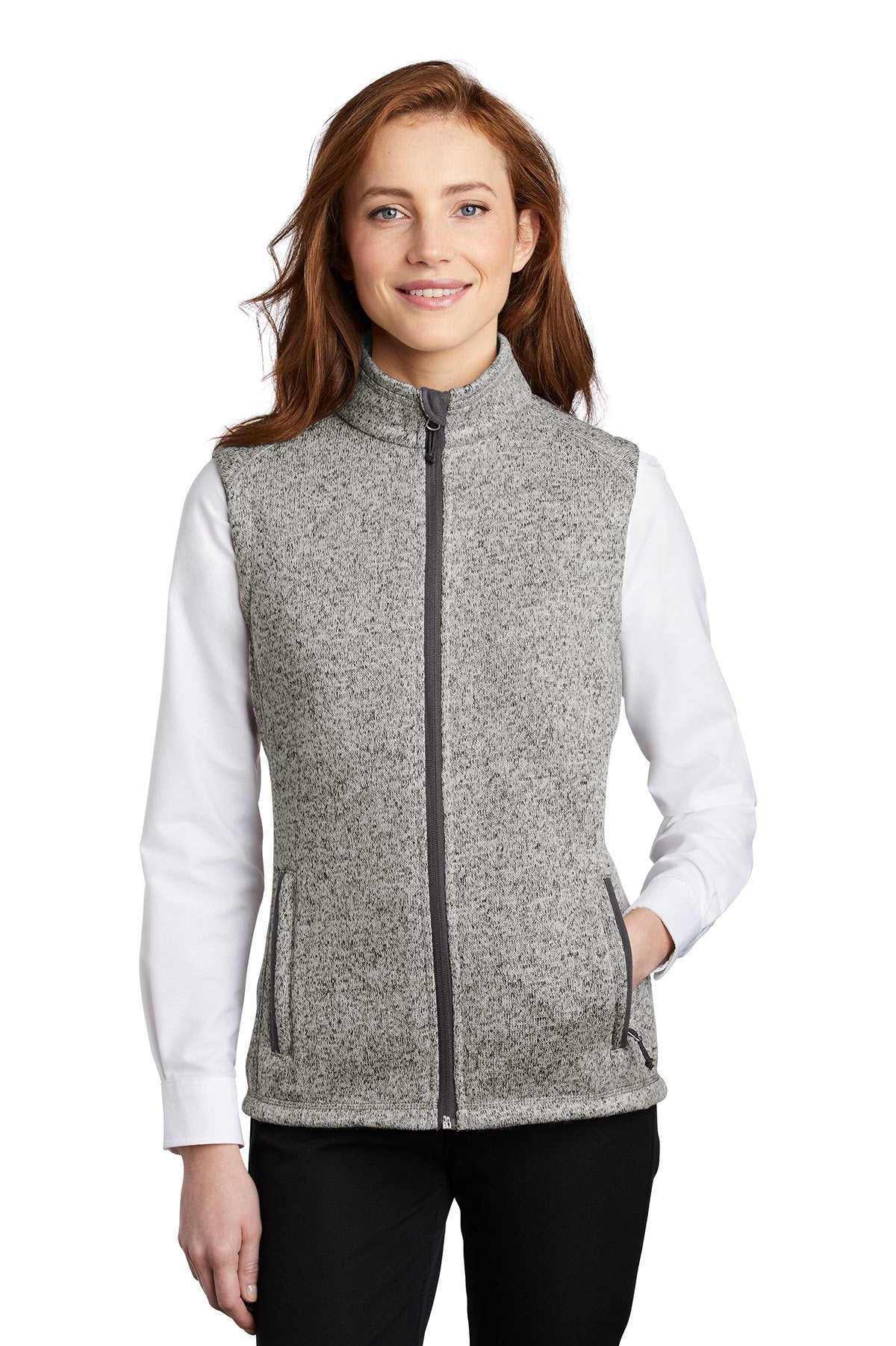 Wilford L236 Port Authority ® Ladies Sweater Fleece Vest