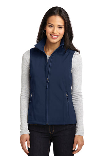 Wilford L325 Port Authority® Ladies Core Soft Shell Vest